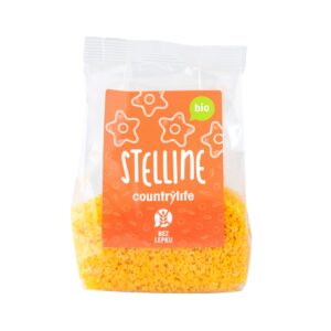 Těstoviny stelline kukuřično-rýžové 250 g BIO   COUNTRY LIFE