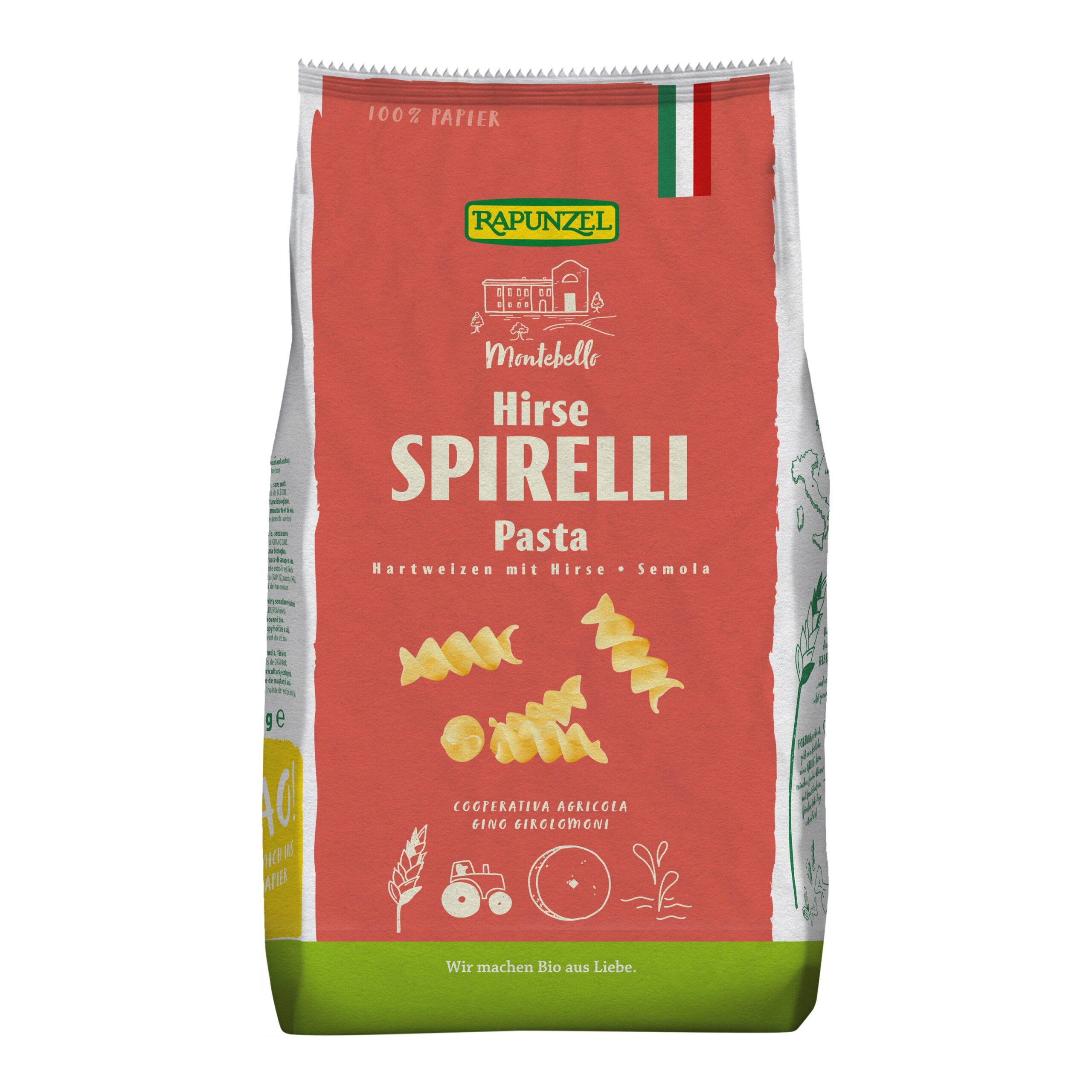 Spirálky semolina 500 g BIO   RAPUNZEL