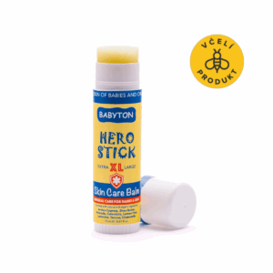 Babyton Tuhý balzám Hero Stick - 15 ml - univerzální pomocník na cesty
