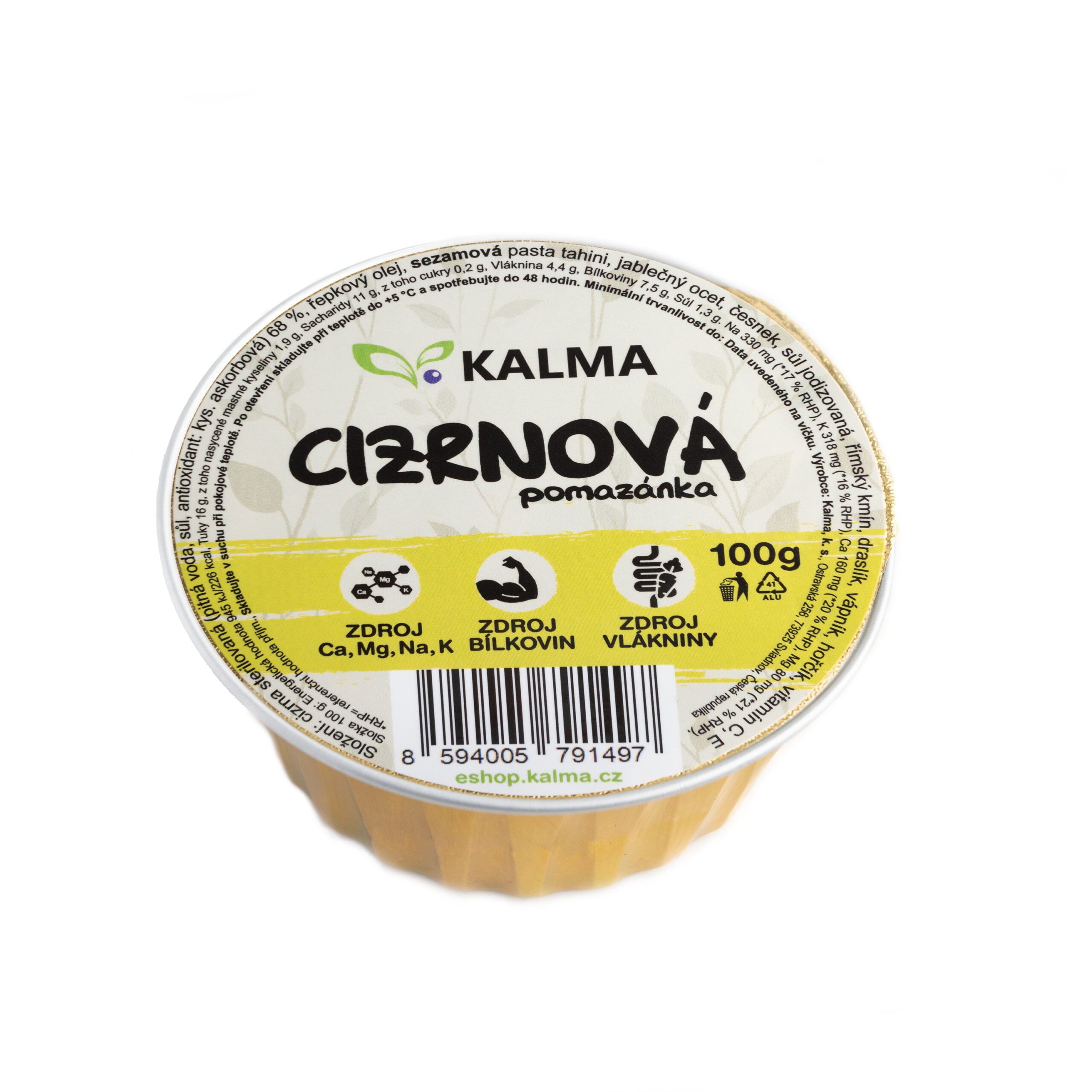Pomazánka cizrnová 100 g   KALMA