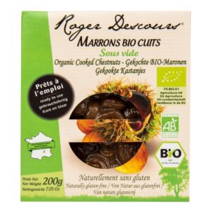 Roger Descours Kaštany loupané vařené - vakuované BIO (200 g)