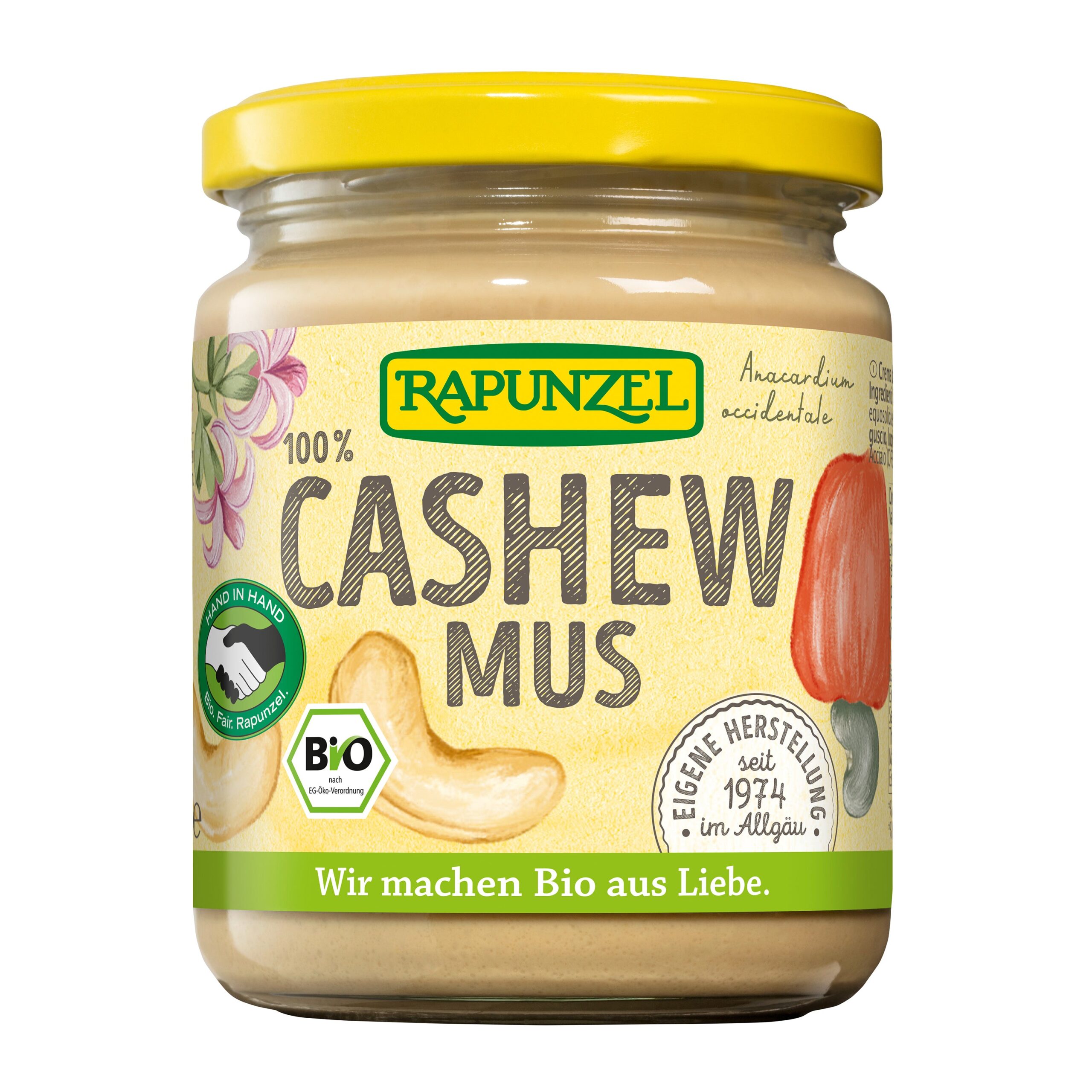 Pasta kešu 100 % 250 g BIO   RAPUNZEL