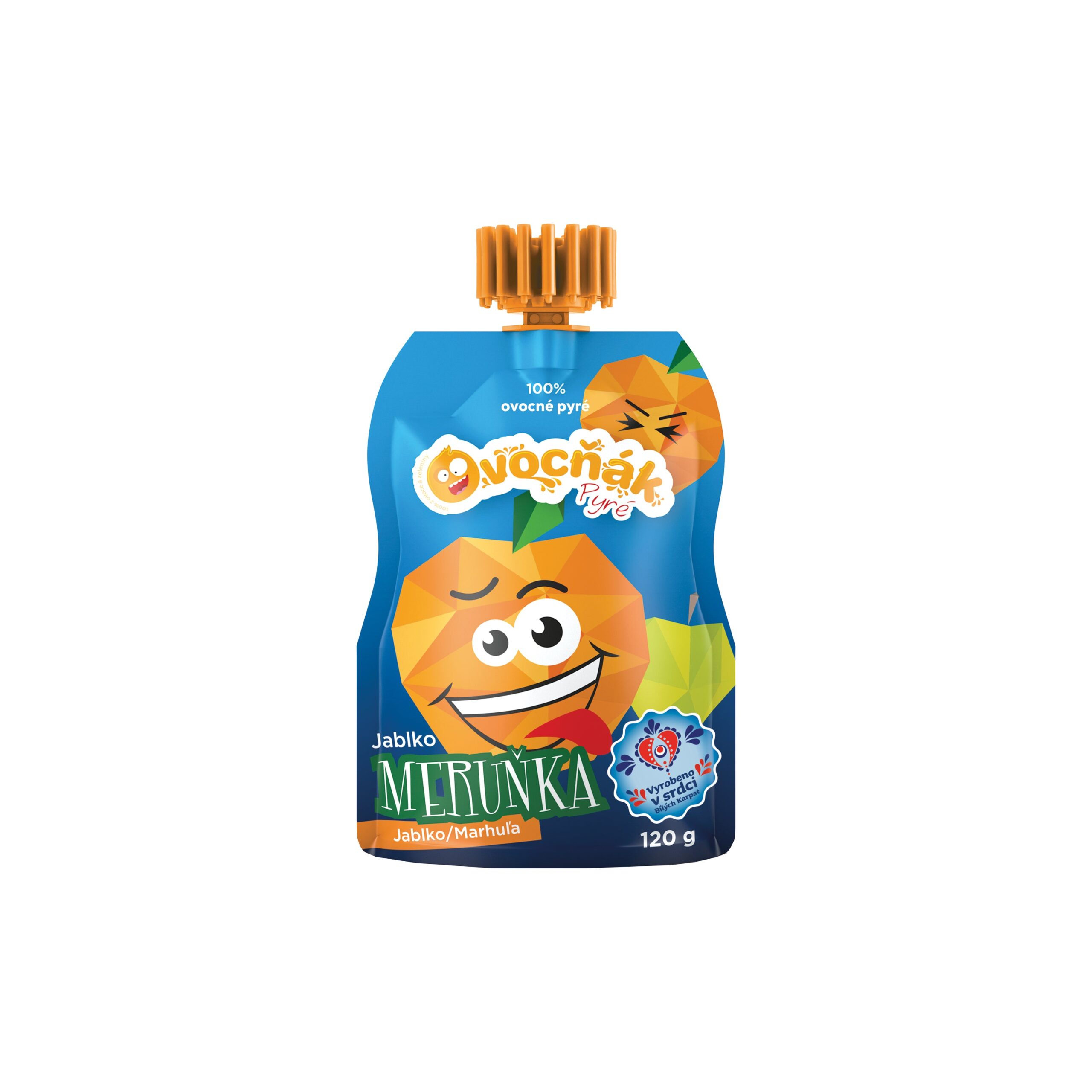 Kapsička jablko-meruňka 120 g   OVOCŇÁK
