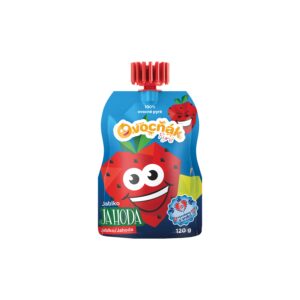 Kapsička jablko-jahoda 120 g   OVOCŇÁK