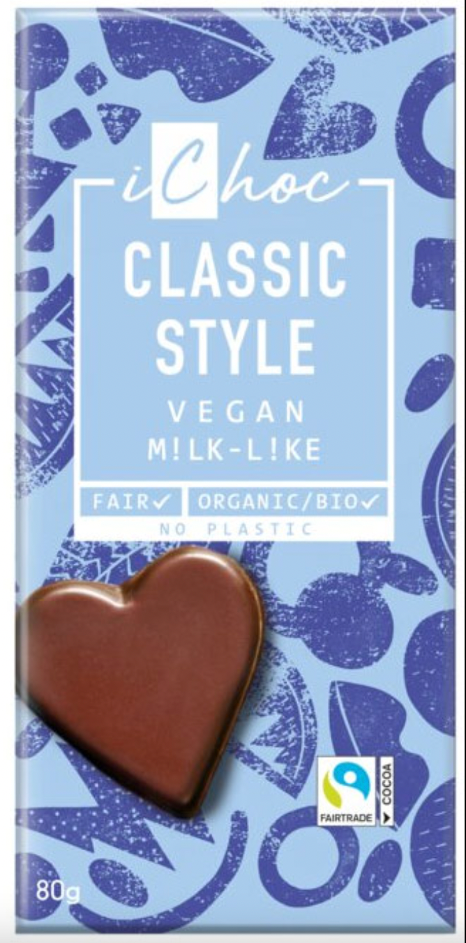 iChoc Čokoláda BIO (80 g) - fair trade kvalita