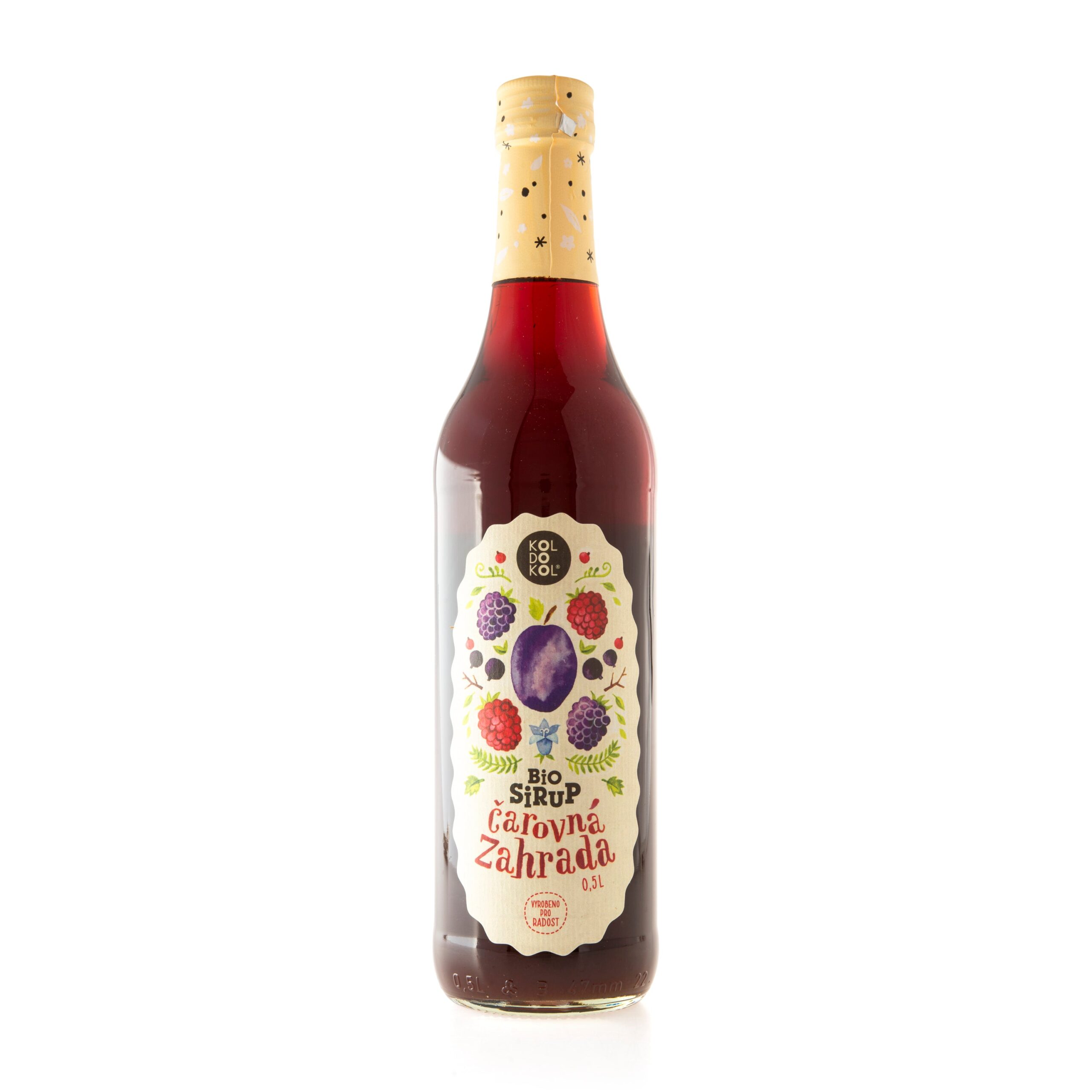 Sirup čarovná zahrada 500 ml BIO   KOLDOKOL