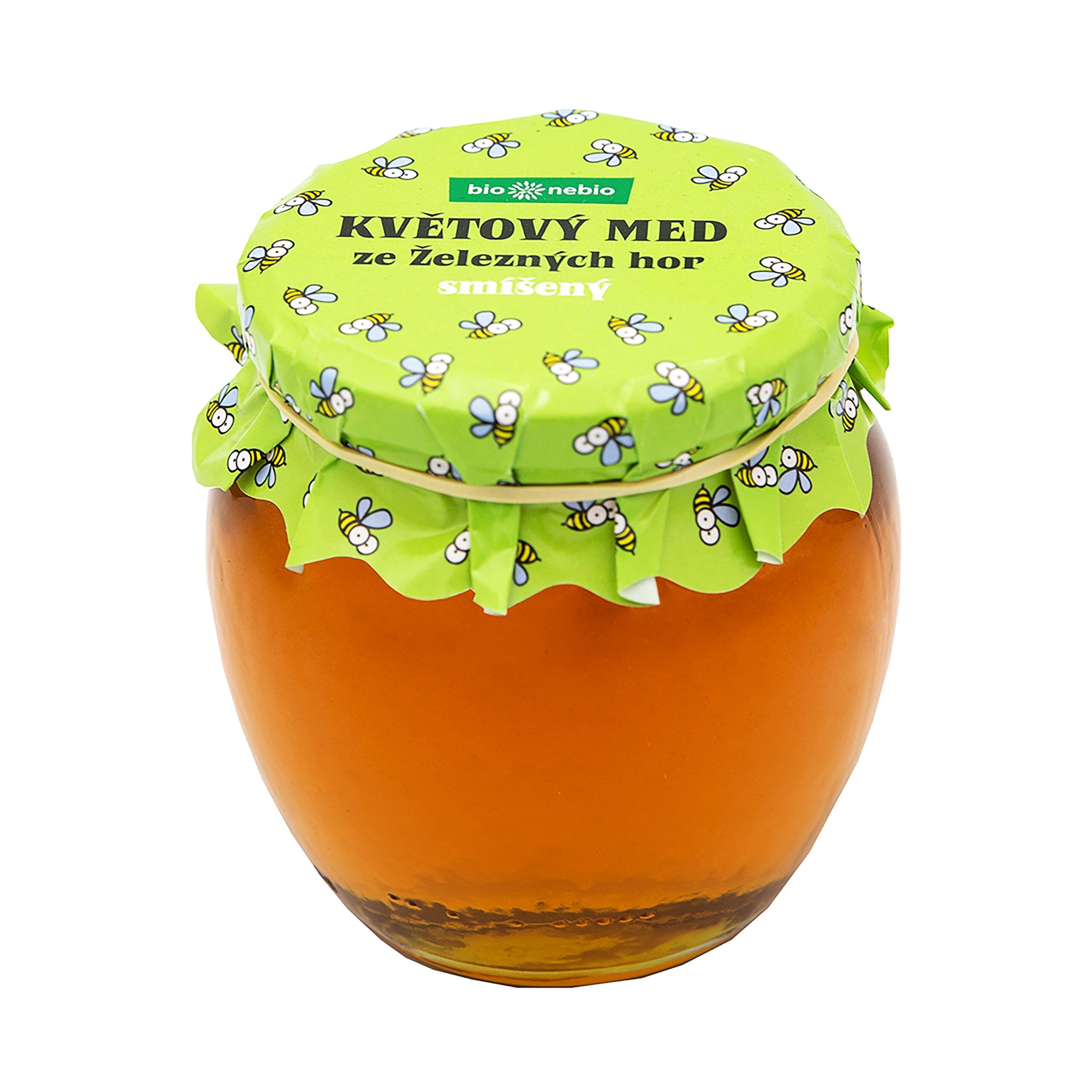 Med květový ze Železných hor smíšený 650 g   BIO NEBIO