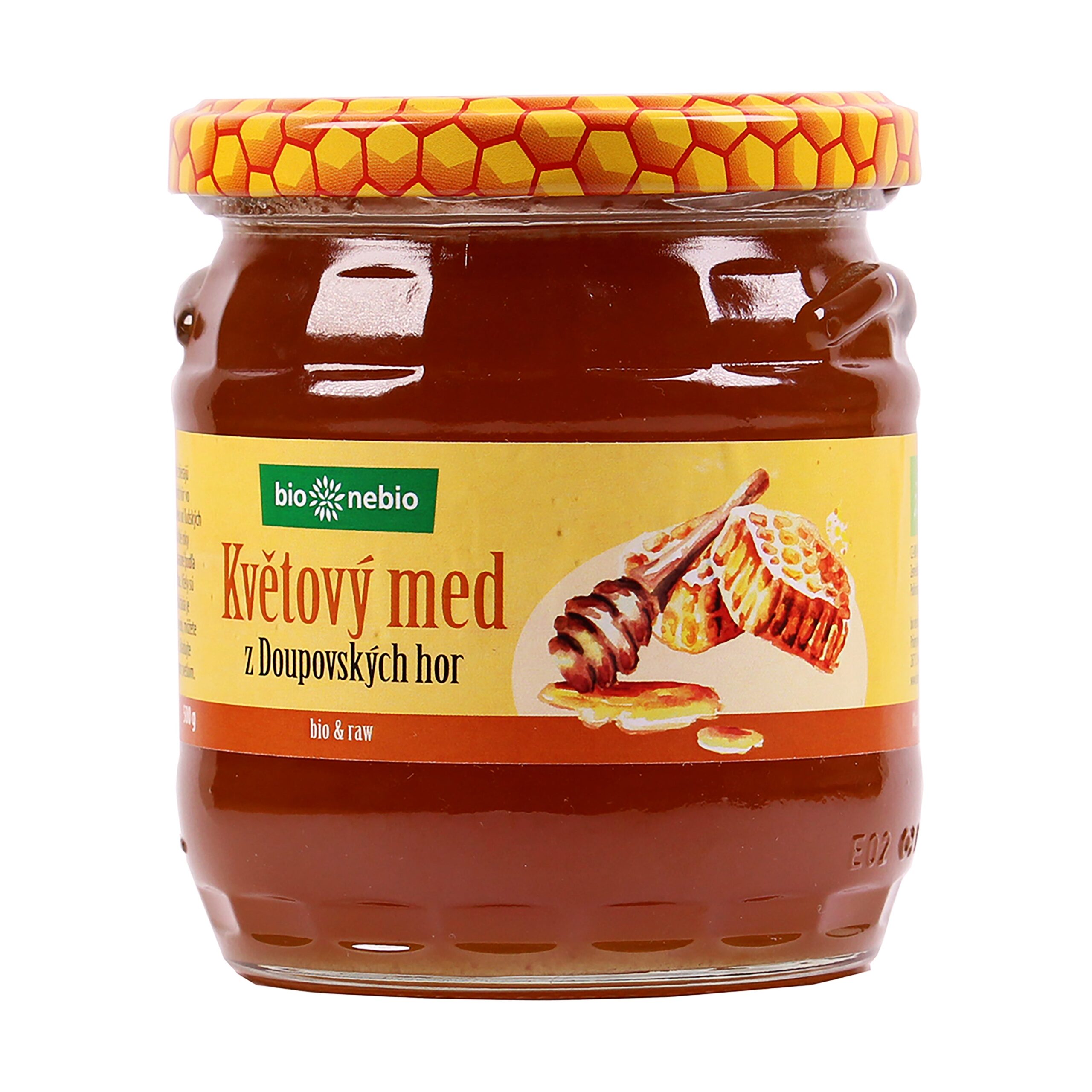 Med květový z Doupovských hor 500 g BIO   BIO NEBIO