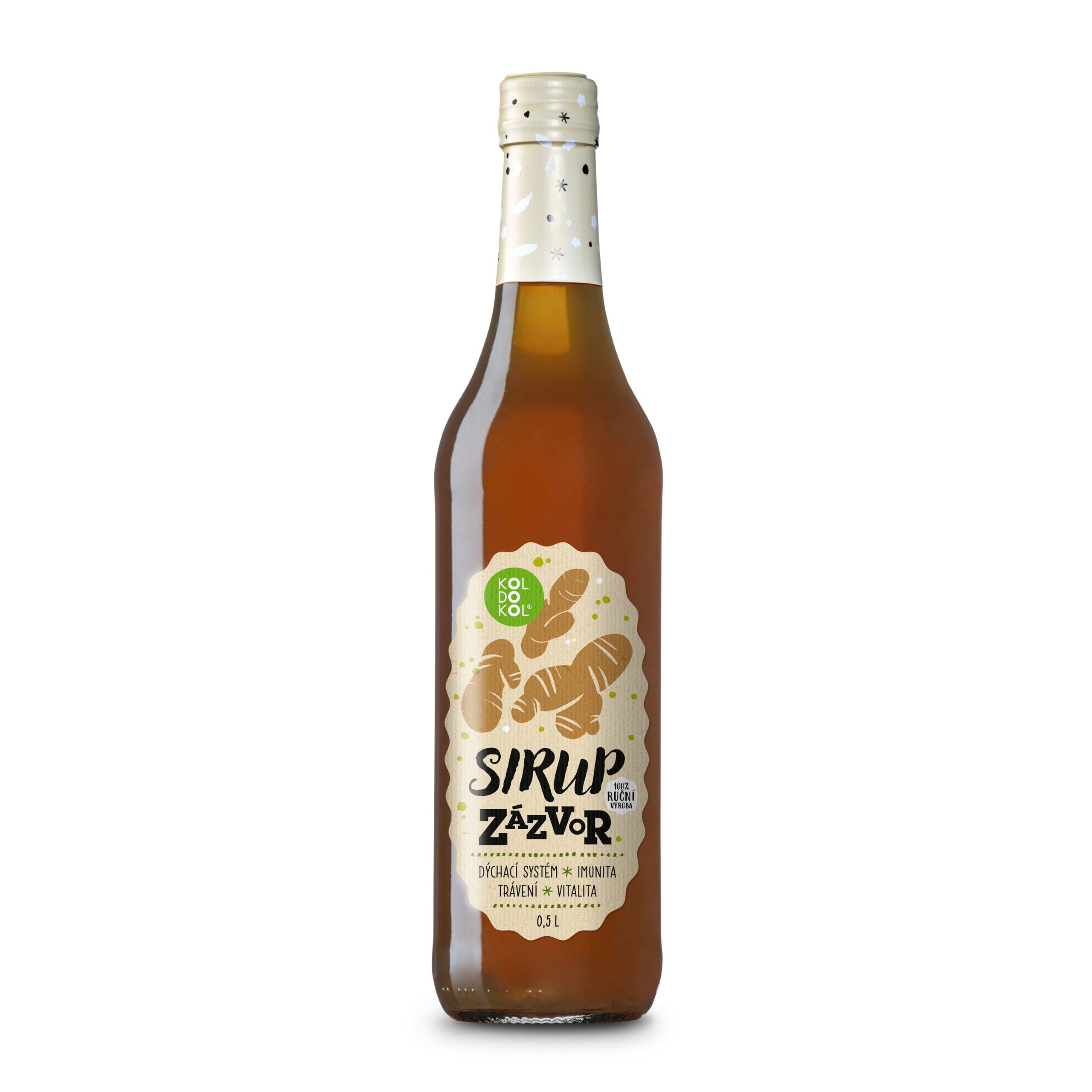 Sirup zázvor 500 ml   KOLDOKOL