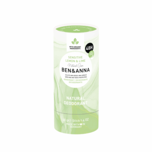 Ben & Anna Tuhý deodorant Sensitive (40 g) - Citrón a limetka - bez obsahu jedlé sody