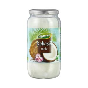 Dennree Olej kokosový za studena lisovaný BIO (950 ml) - panenský