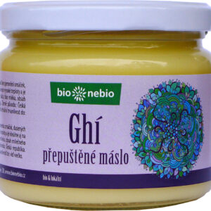 Máslo přepuštěné ghí ČESKÉ 330 ml BIO   BIO NEBIO