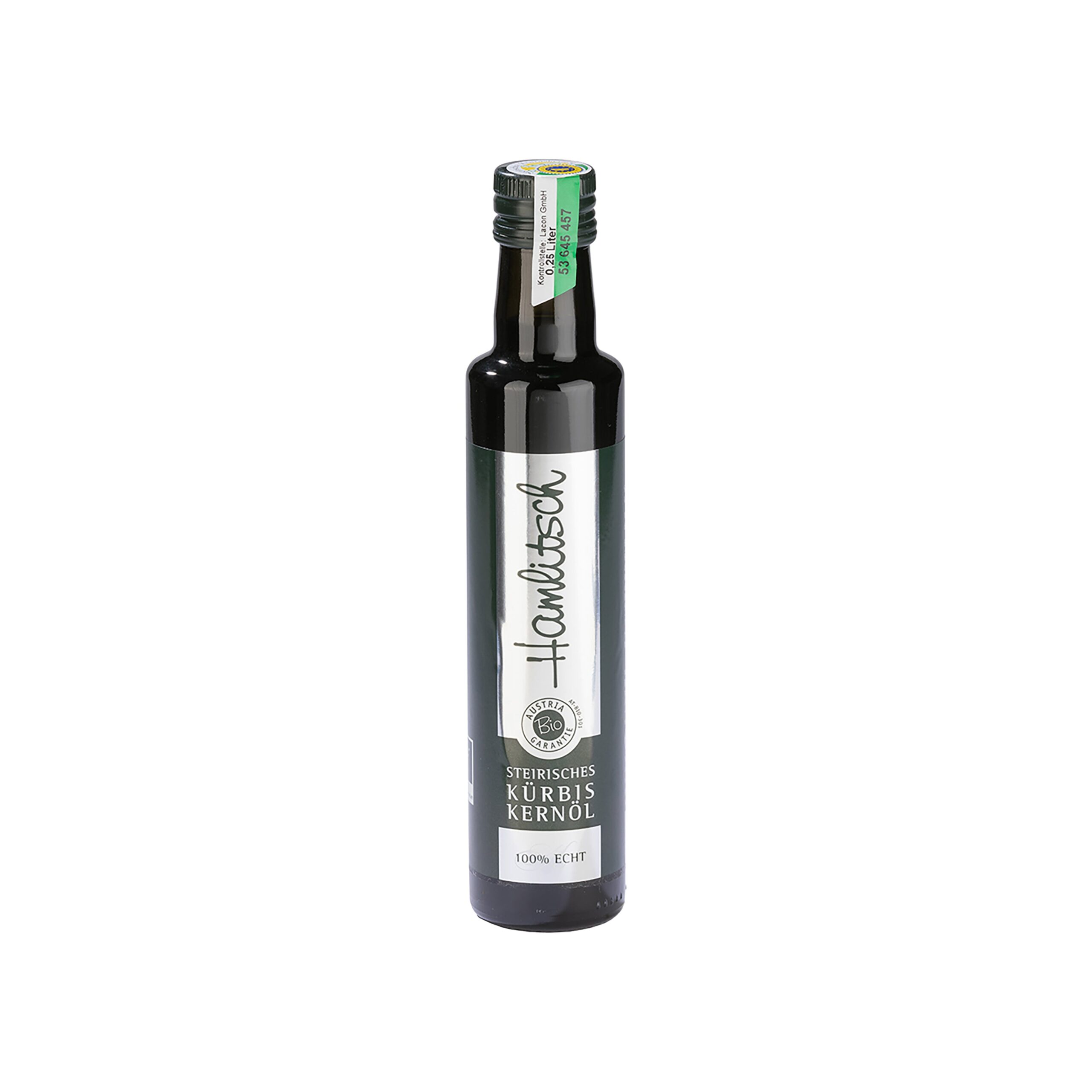 Hamlitsch Olej dýňový štýrský BIO (250 ml) - a autentickou chutí a vůní