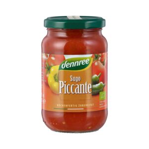 Omáčka rajčatová se zeleninou pikantní 340 g BIO   DENNREE