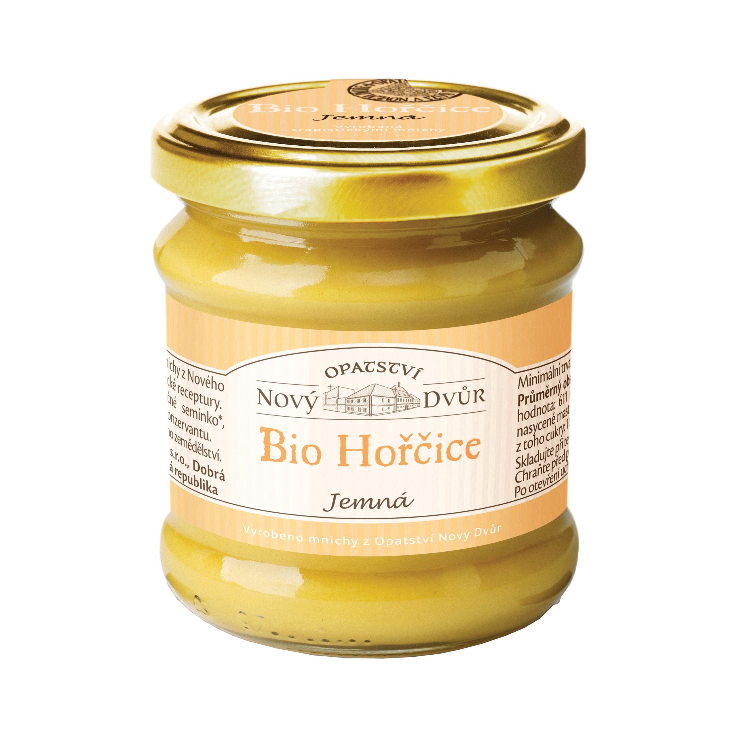 Hořčice jemná 205 g BIO   LABORA