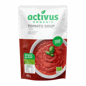 Polévka rajčatová s bazalkou 400 g BIO   ACTIVUS