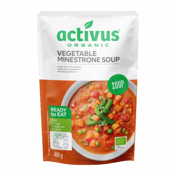 Polévka minestrone 400 g BIO   ACTIVUS