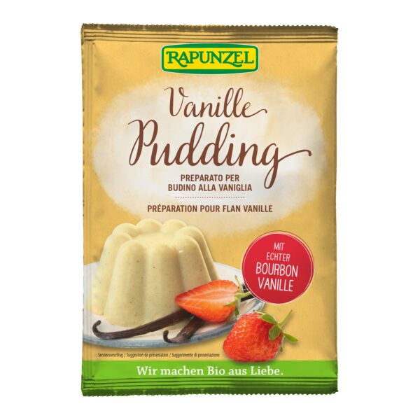 Prášek pudinkový vanilkový 40 g BIO   RAPUNZEL