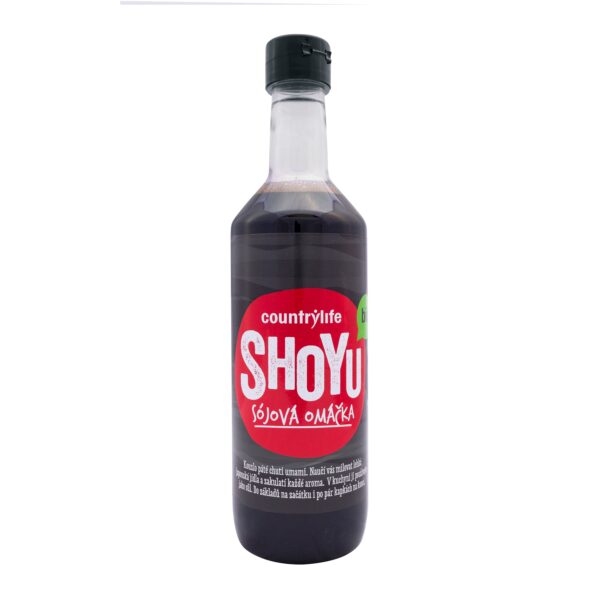 Shoyu sójová omáčka 500 ml BIO   COUNTRY LIFE