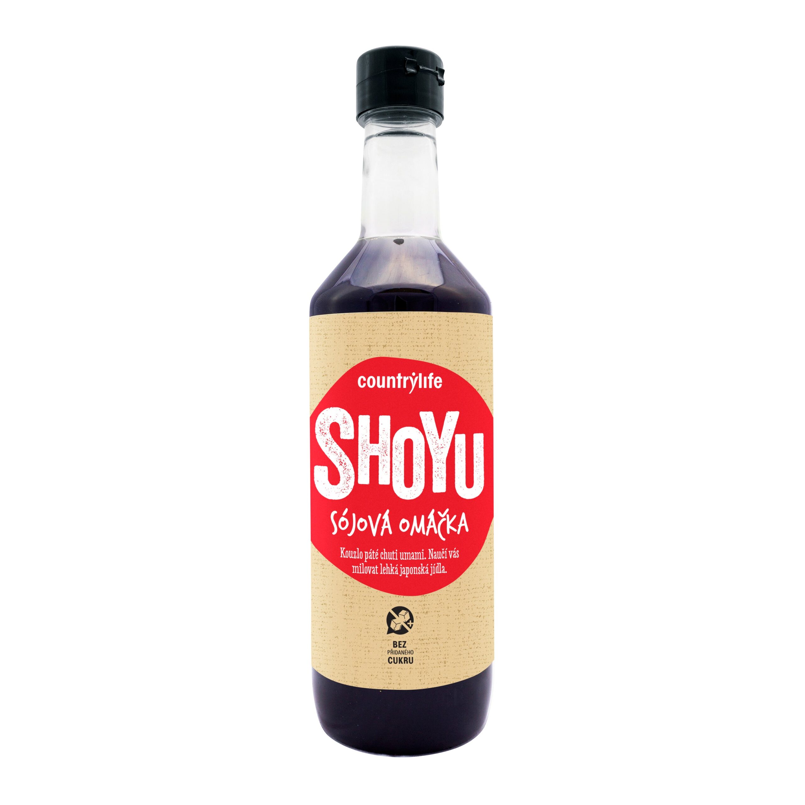 Shoyu sójová omáčka 500 ml   COUNTRY LIFE