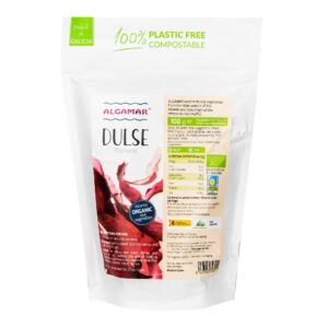 Mořské řasy Dulse 100 g BIO   ALGAMAR