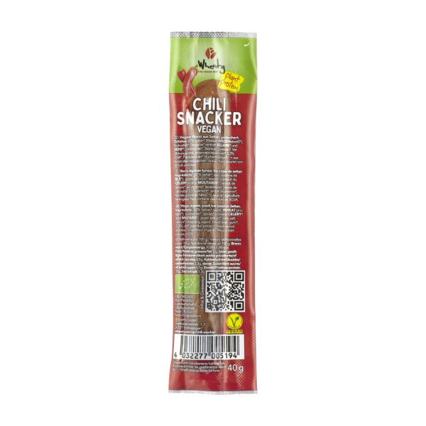 Chilli snacker 40 g BIO   WHEATY