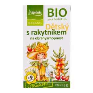 Apotheke Bylinný čaj dětský s rakytníkem BIO - nálev. sáčky (20 x 1,5 g)