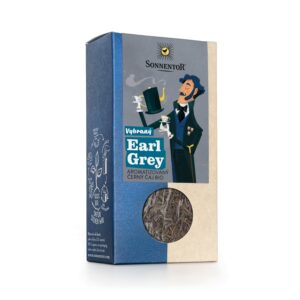Sonnentor Černý čaj aromatizovaný Vybraný Earl Grey BIO - sypaný (90 g) - tradiční nápoj v top kvalitě