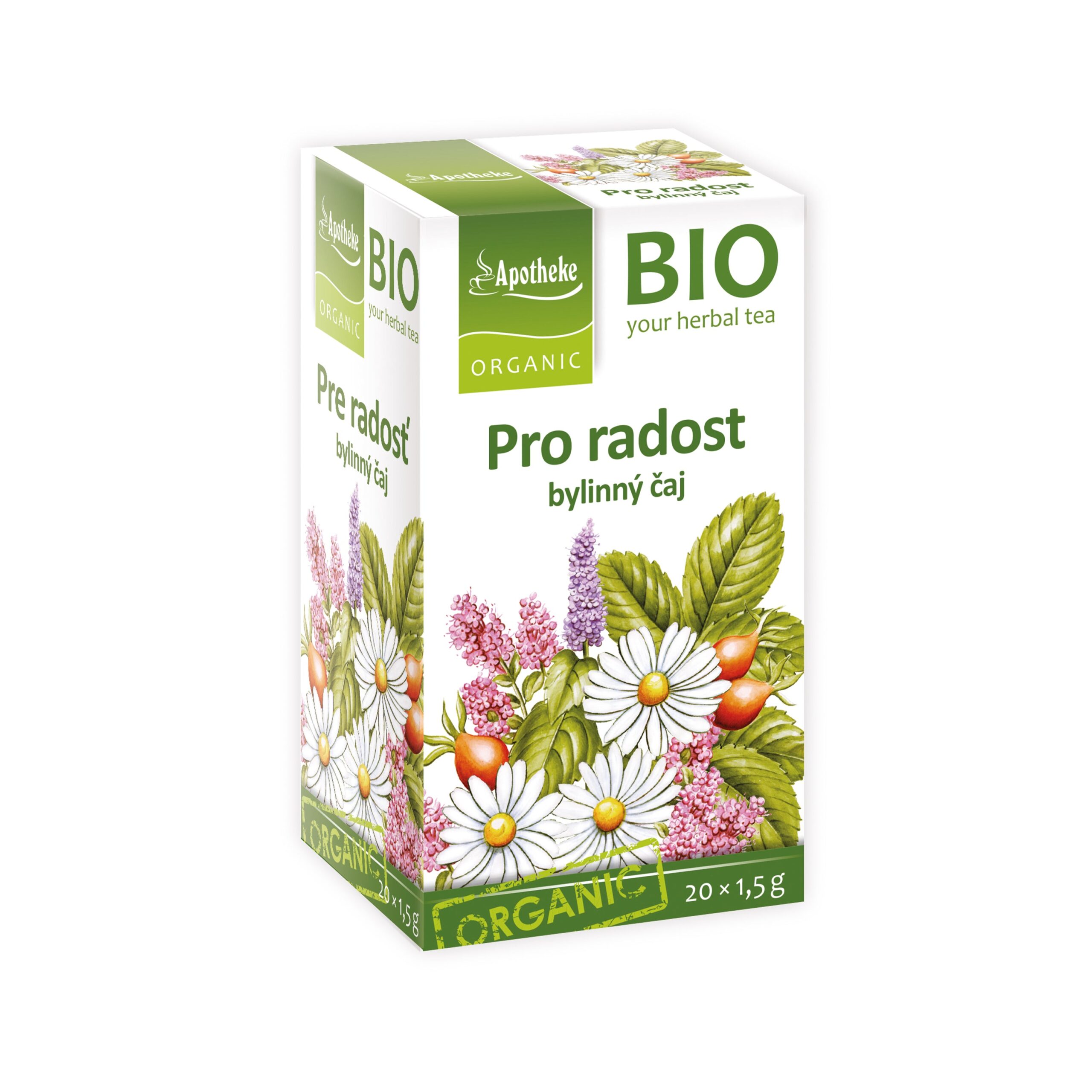 Čaj Pro radost 20 sáčků 30 g BIO   MEDIATE