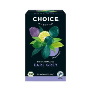 Čaj černý Earl grey 20 sáčků 40 g BIO   CHOICE