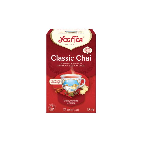 Čaj Classic 17 sáčků 37,4 g BIO   YOGI TEA - tradiční receptura