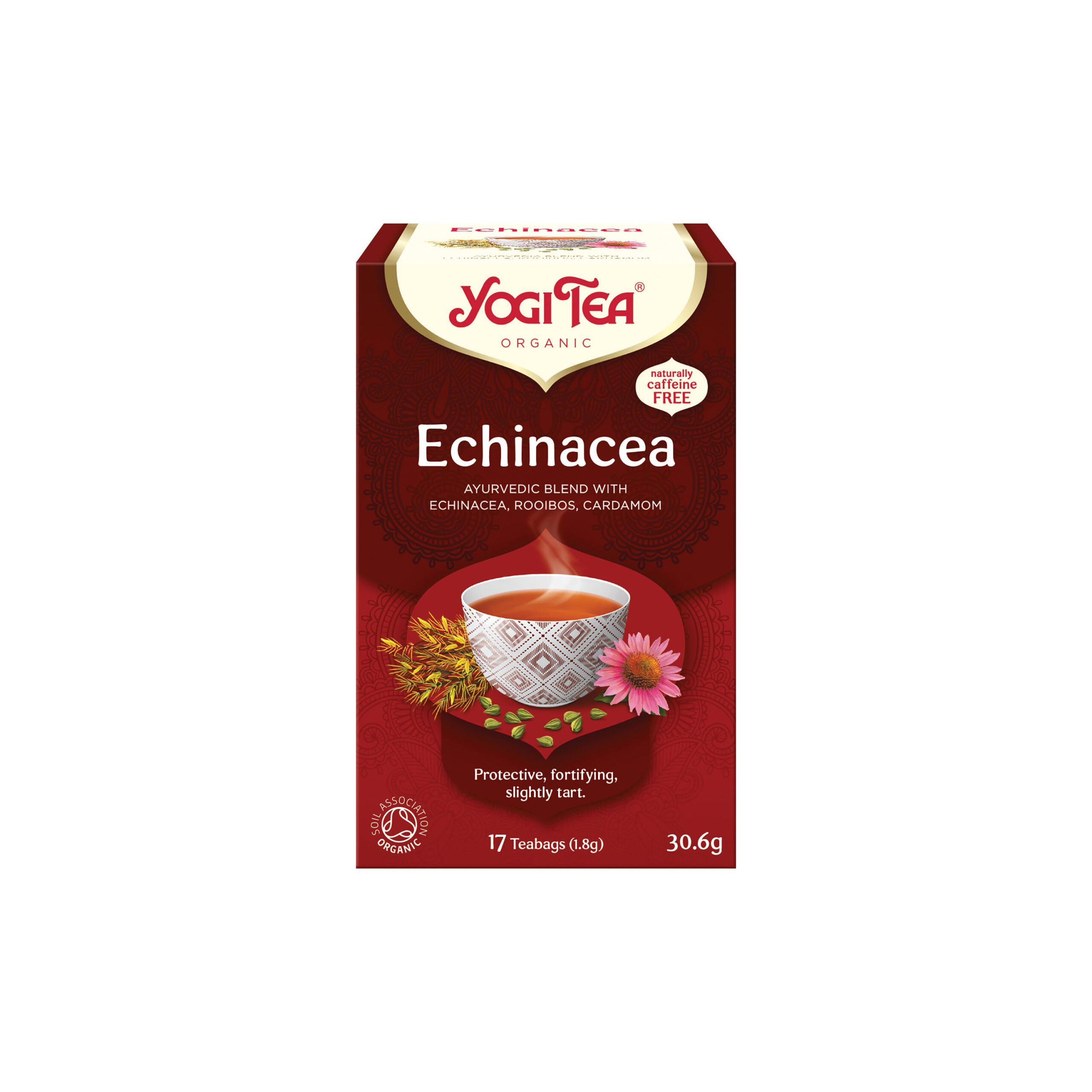 Čaj Echinacea 17 sáčků 30,6 g BIO   YOGI TEA