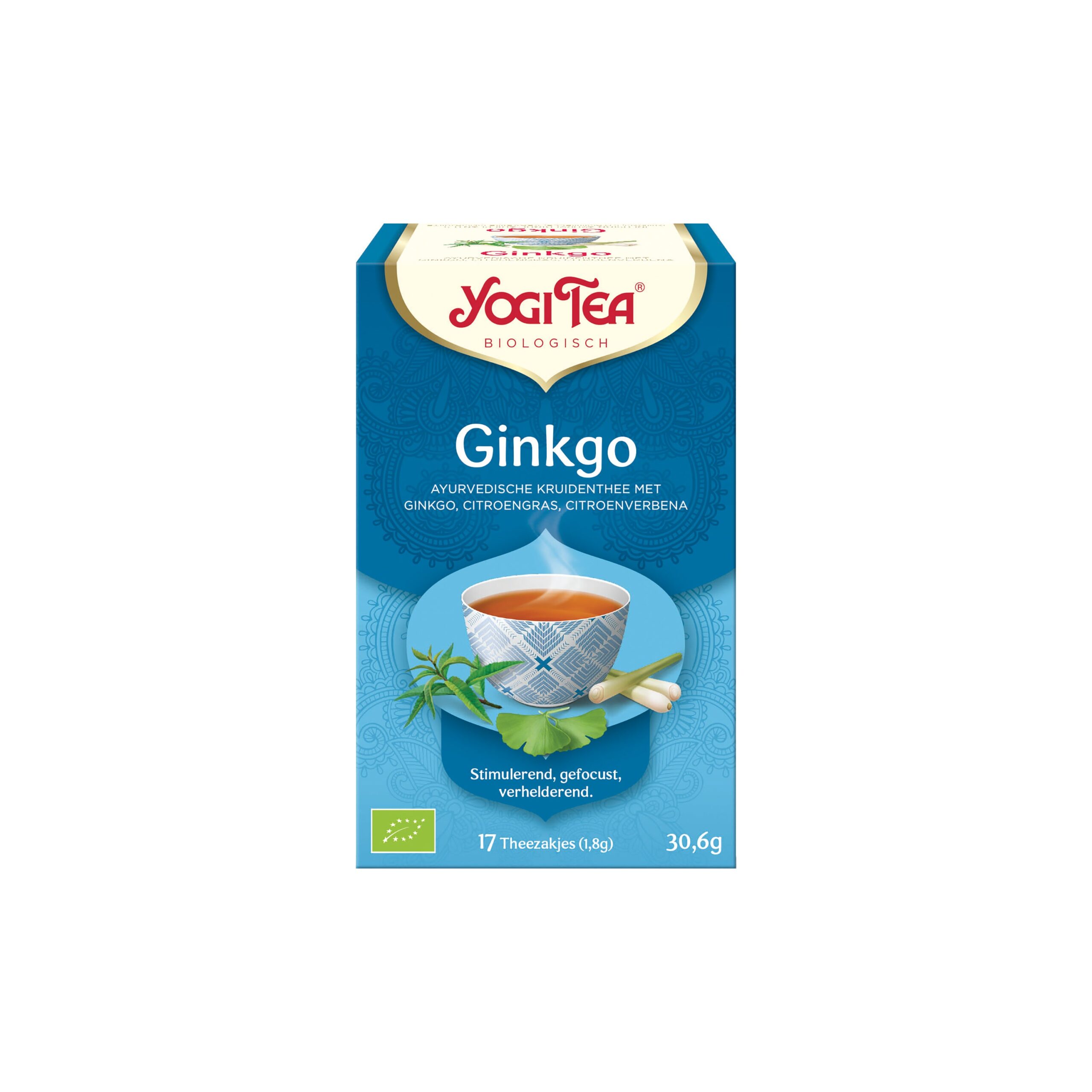 Čaj Ginkgo 17 sáčků 30,6 g BIO   YOGI TEA