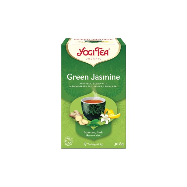 Čaj Zelený jasmín 17 sáčků 30,6 g BIO   YOGI TEA