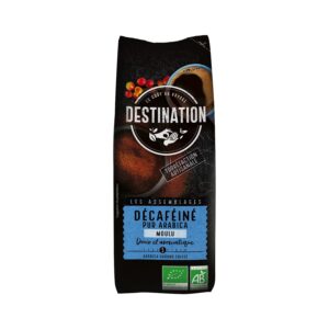 Káva mletá bez kofeinu 100 % Arabika 250 g BIO   DESTINATION