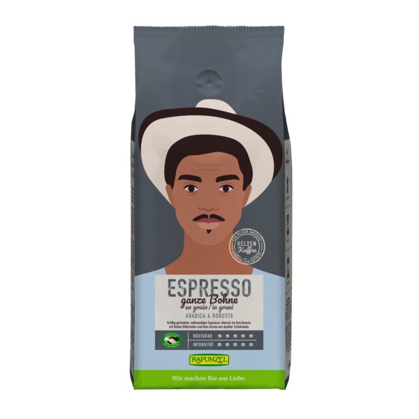 Káva zrnková Espresso 250 g BIO   RAPUNZEL
