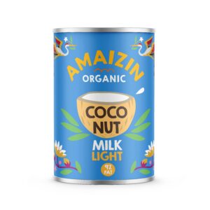 Krém kokosový light 9 % tuku 400 ml BIO   AMAIZIN