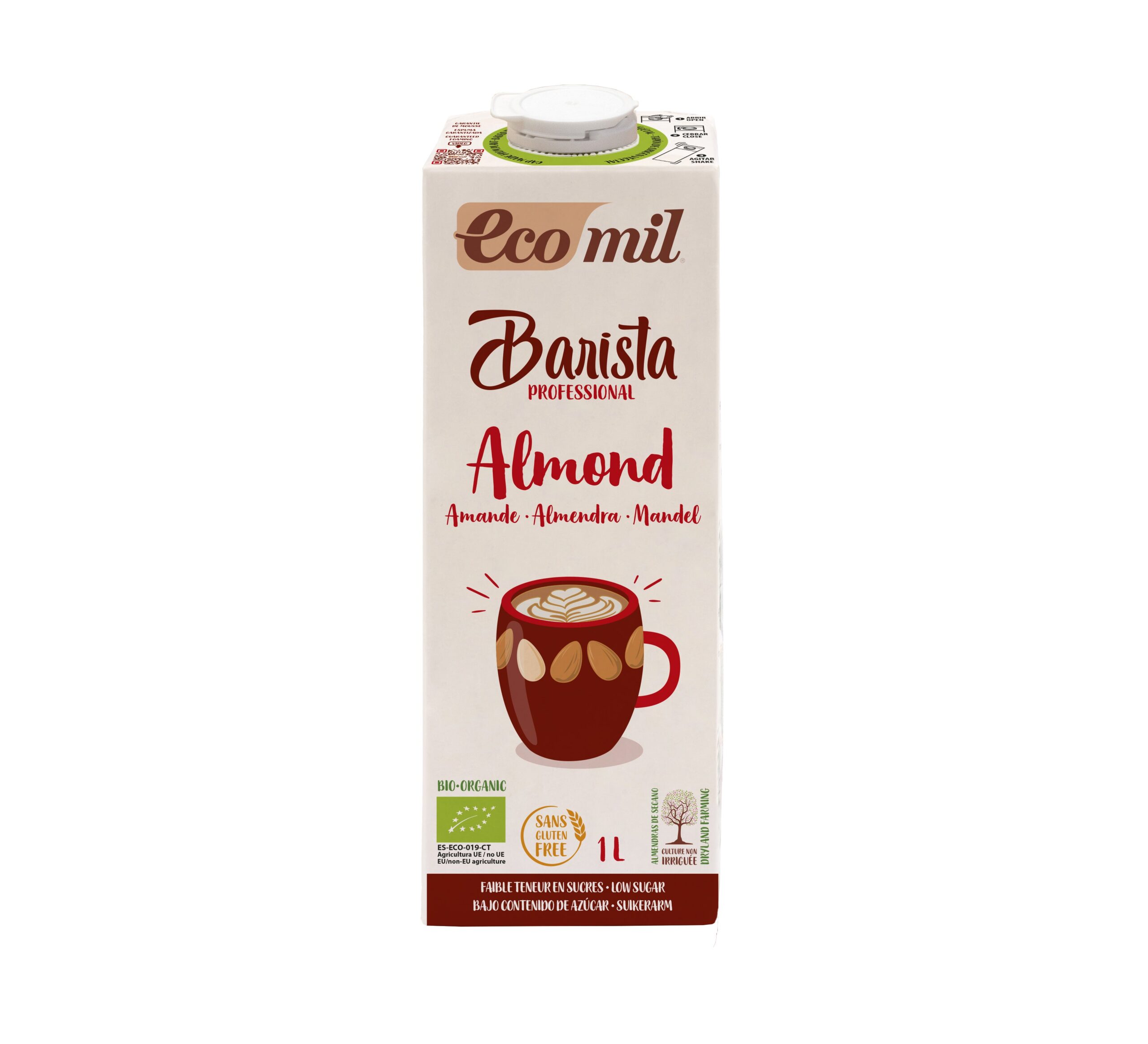 Nápoj mandlový Barista 1 l BIO   ECOMIL