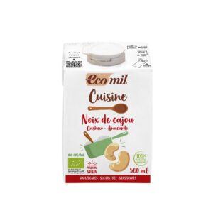 Krém z kešu ořechů na vaření 500 ml BIO   ECOMIL