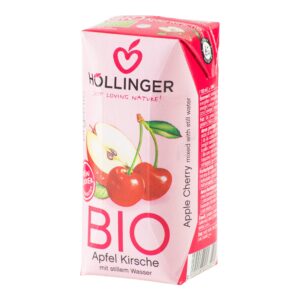 Nektar jablko višeň 200 ml BIO   HOLLINGER