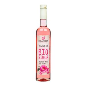 Sirup květ růže 500 ml BIO   HOLLINGER