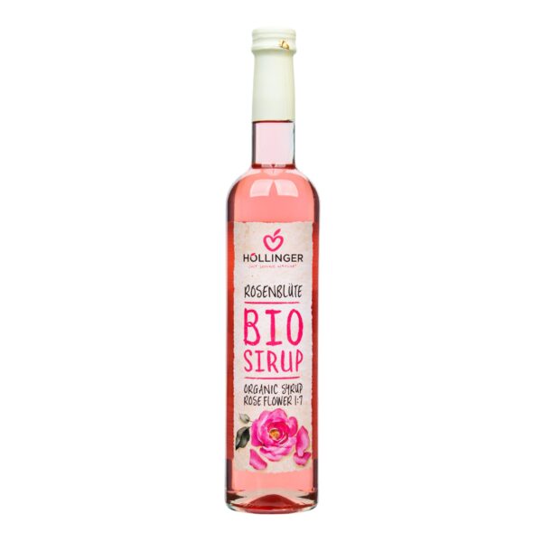 Sirup květ růže 500 ml BIO   HOLLINGER