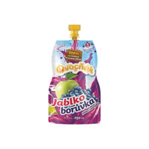 Mošt ovocný jablko-borůvka 250 ml   OVOCŇÁK