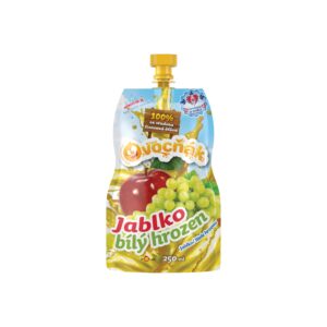 Mošt ovocný jablko-bílý hrozen 250 ml   OVOCŇÁK