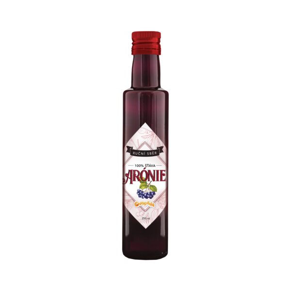 Šťáva aróniová 100 % 250 ml   OVOCŇÁK