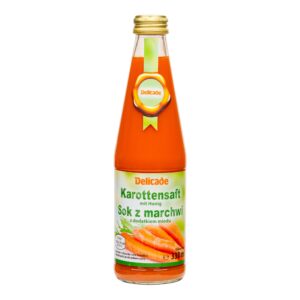 Delicade Šťáva mrkvová s medem (330 ml)