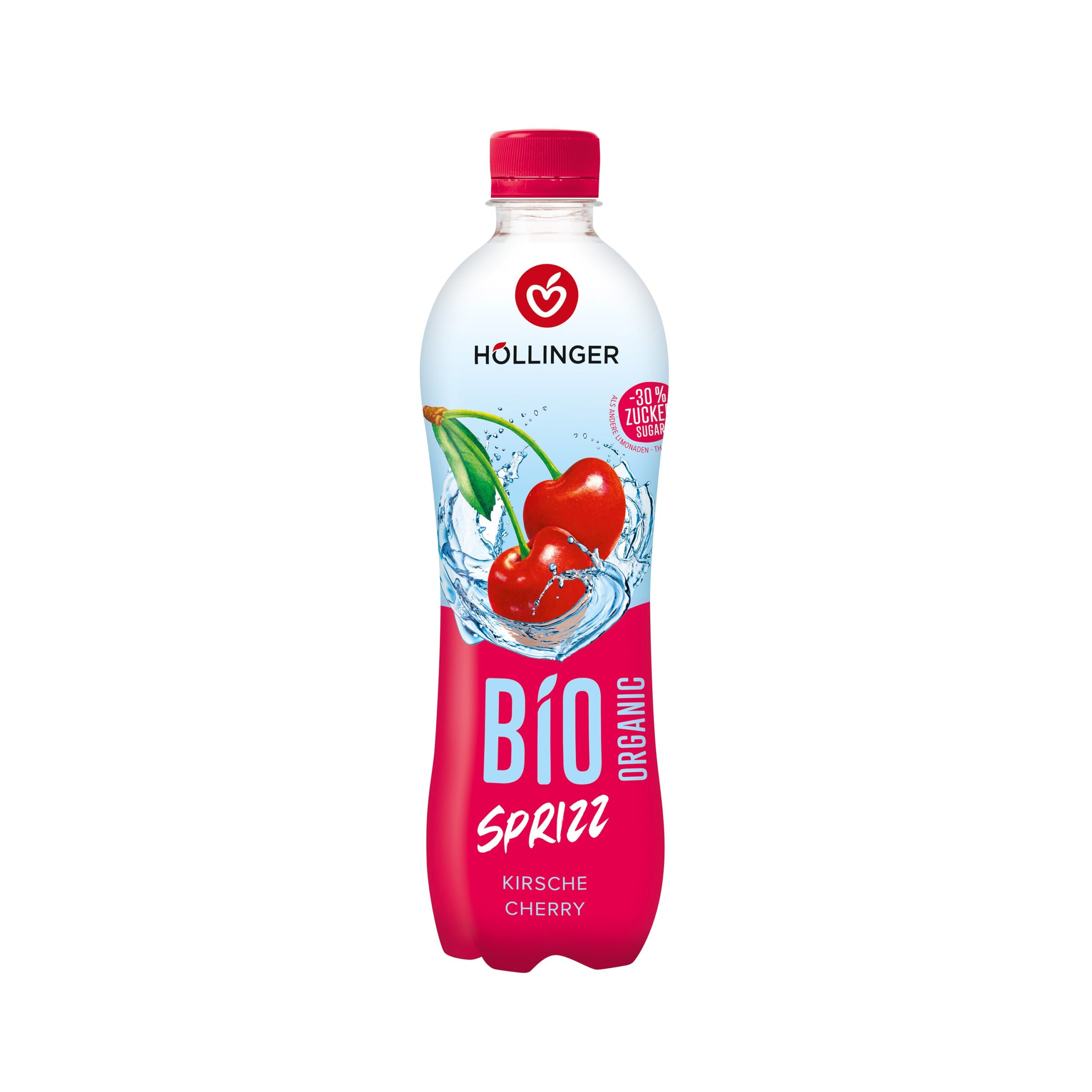 Limonáda višeň 500 ml BIO   HOLLINGER