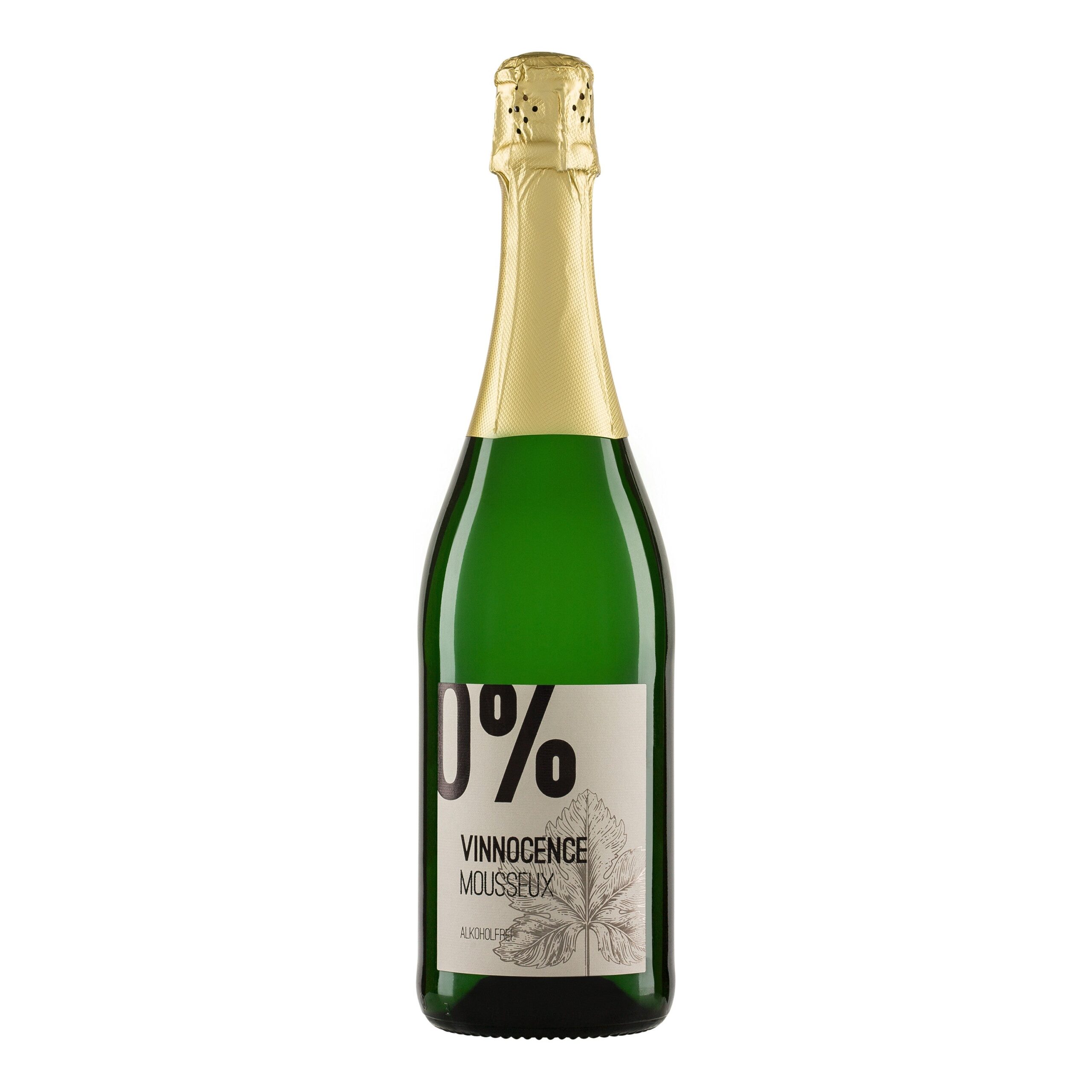 Víno Mousseux šumivé bílé nealkoholické 0,75 l   VINNOCENCE