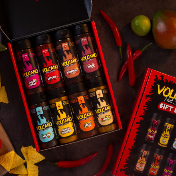 Ochutnávkový set chilli omáček Volcano - Obrázek 3