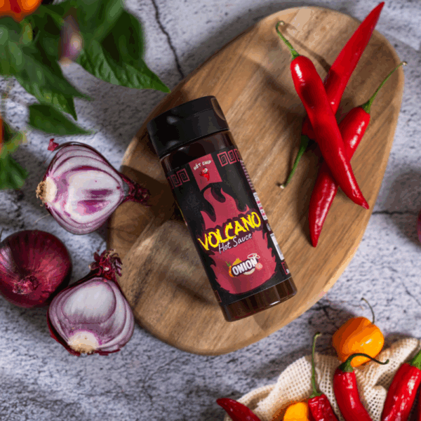 Cibulová Chilli Omáčka 310g – Volcano - Obrázek 5